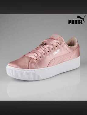 PUMA Women's Vikky Platform EP Softform Sneakers Sz 9.5
